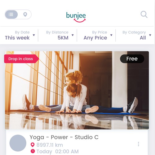 Feed design with the title 'activity '