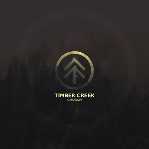 Abstract tree logo with the title 'Modern logo for modern church '