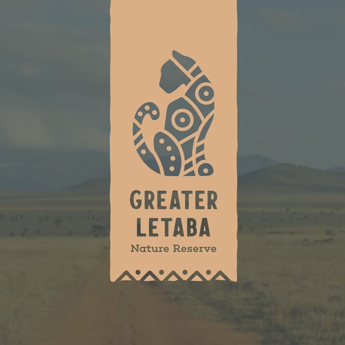 Leopard design with the title 'Logo Design'