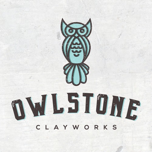 Classic brand with the title 'Owlstone Clayworks'