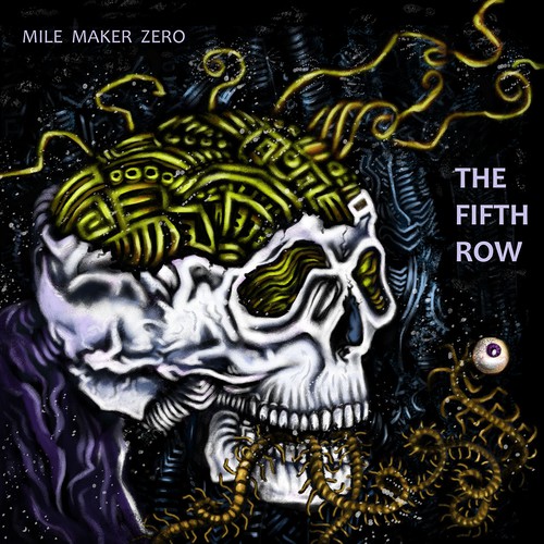 Skull artwork with the title 'CD'