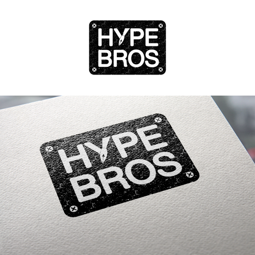 Ink logo with the title 'Vintage style logo for marketing blog'