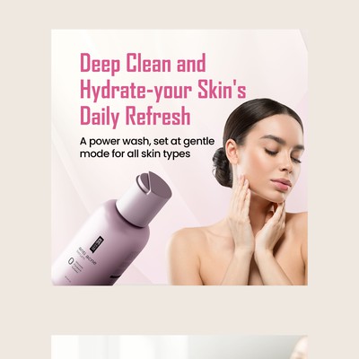 Amazon Listing images for skin product