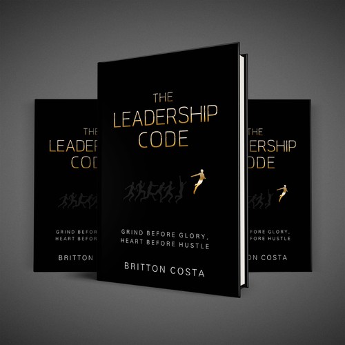 Corporate book cover with the title 'The Leadership Code'