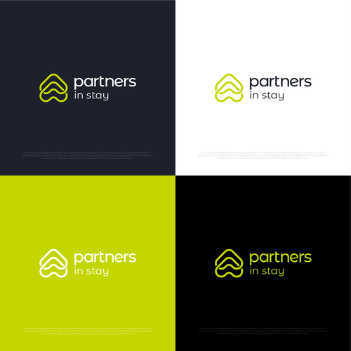 Airbnb design with the title 'partners in stay'