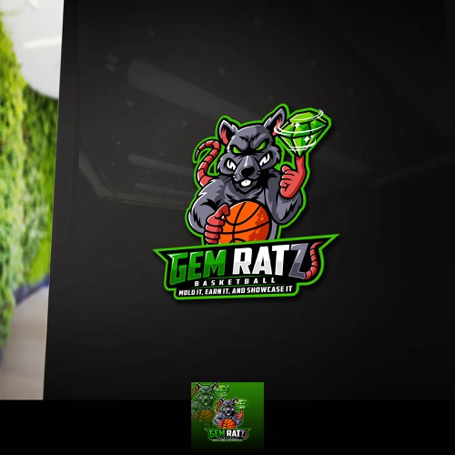 Rat logo with the title 'Rat Sport team'