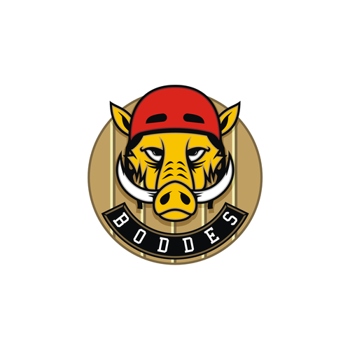 Head logo with the title 'Create a Wood Grain Spacetime wormhole logo for a woodworker.'