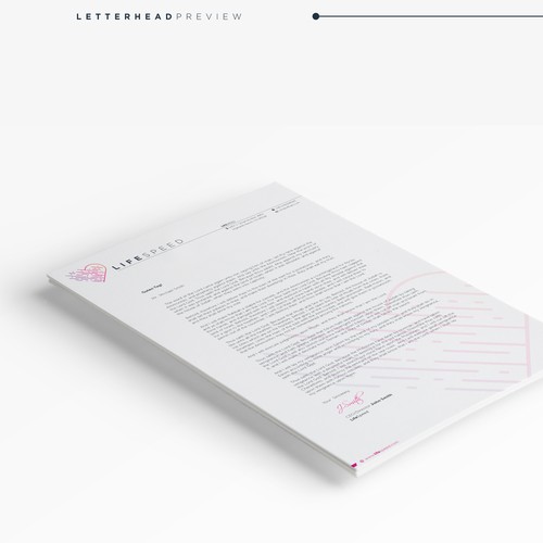 Cool brand with the title 'LifeSpeed'