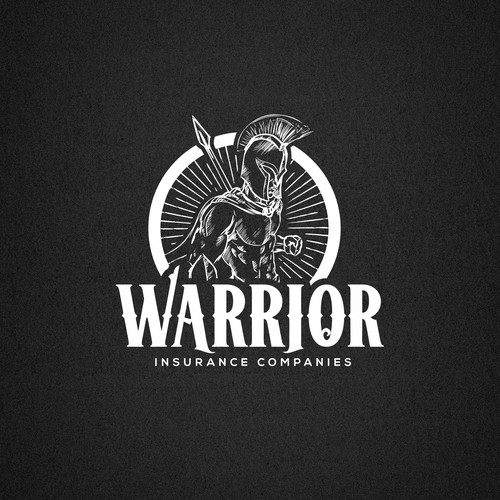 Spartan design with the title 'Warrior insurance'