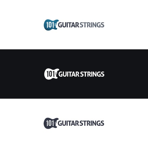 Guitar logo with the title '101 GuitarStrings'