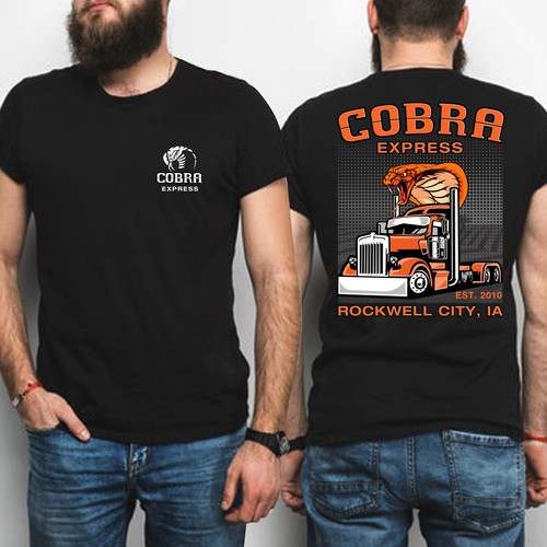Agriculture t-shirt with the title 'Cobra Express'