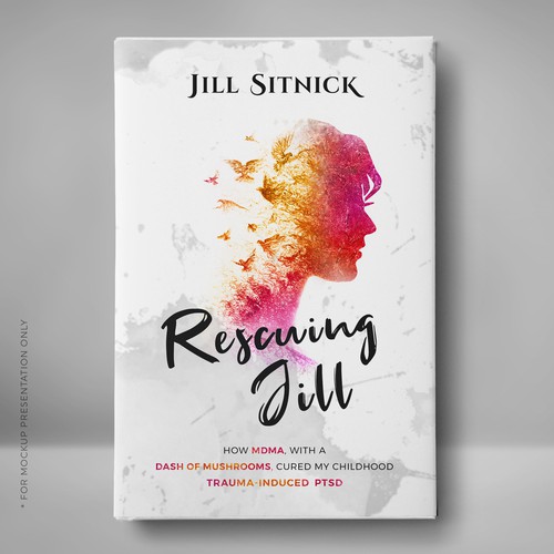 Self-help book cover with the title 'Conceptual Cover Design'