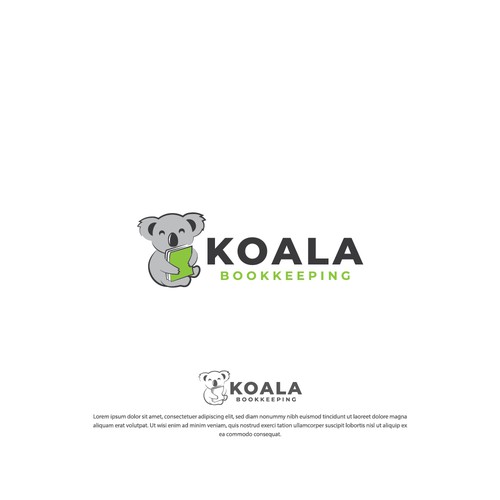 Bookkeeping logo with the title 'Koala Bookkeeping'