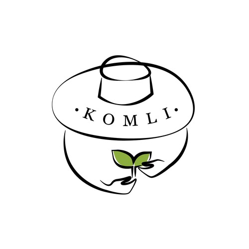 Georgia design with the title 'Komli '