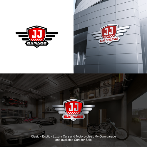 Adobe creative cloud logo with the title 'jj garage'