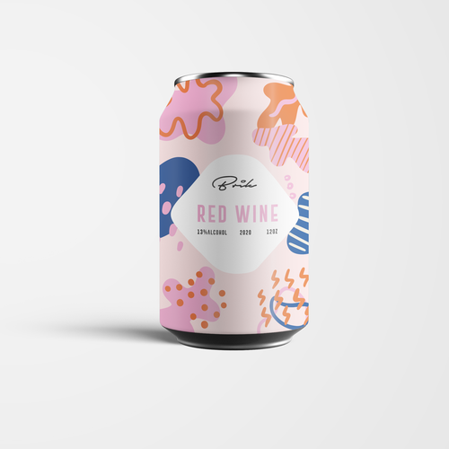 Shape design with the title 'wine package '