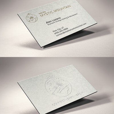 B Card Design For Mystic Mountain