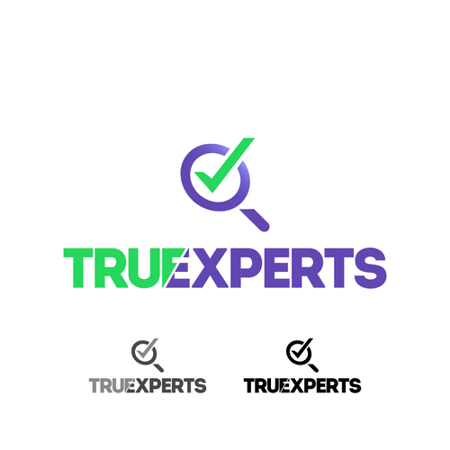 Crisp logo with the title 'Vibrant Website Logo'