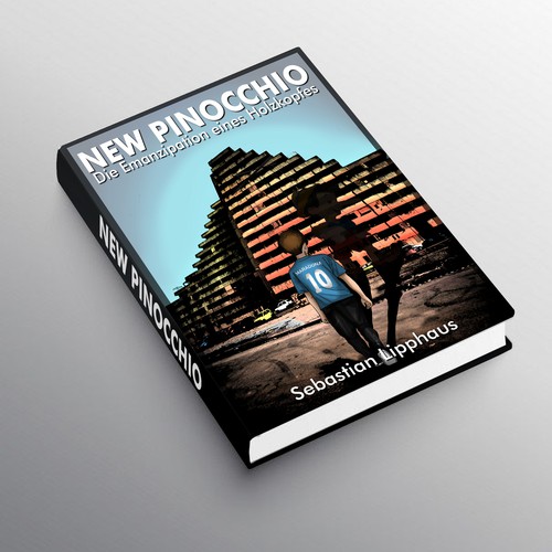 Mafia design with the title 'Cover Illustration of NEW PINOCCHIO'