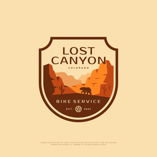Cliff logo with the title 'LOST CANYON'