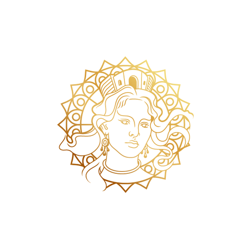 Fortune logo with the title 'Logo design for new Cosmetic Brand TYCHE'