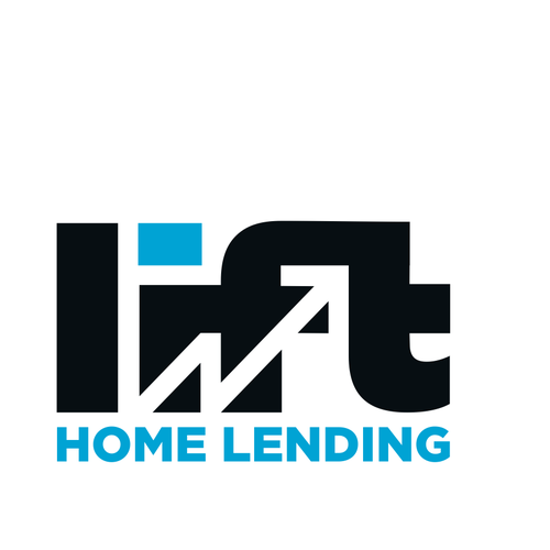 Lifting design with the title 'Lift logo design'