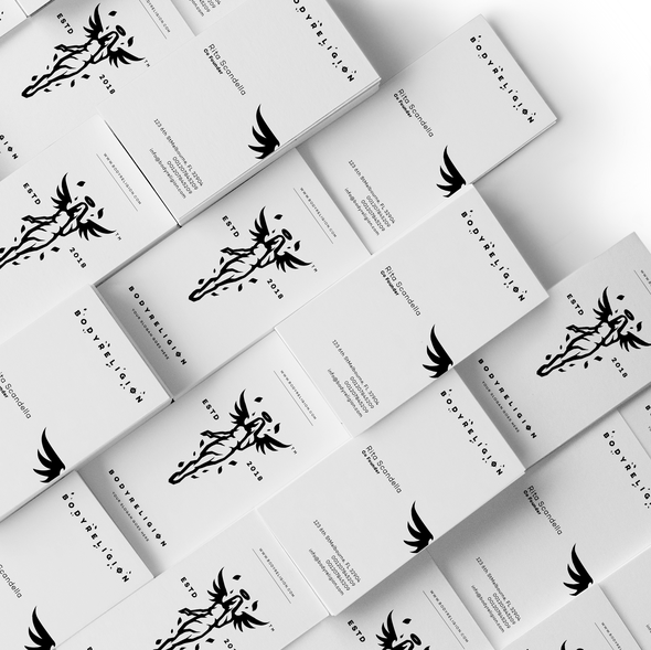 Angel brand with the title 'BodyReligion'