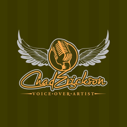 Voice logo with the title 'Help Chad Erickson.com or just Chad Erickson with a new logo'