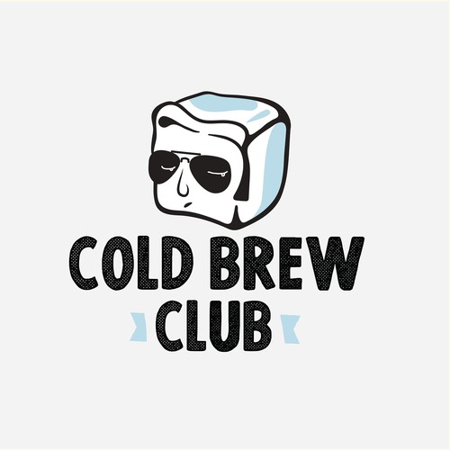 Ice logo with the title 'Cold Brew Club'