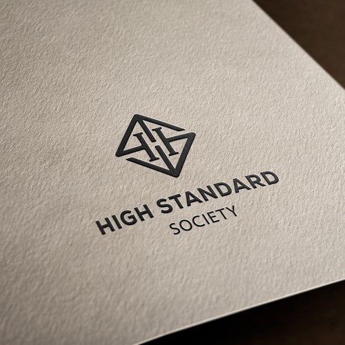 Society logo with the title 'Logo for a Clothing brand '