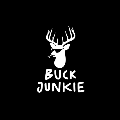 Funny brand with the title 'Logo for BuckJunkie'