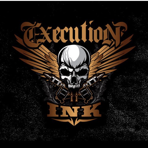 Wing design with the title 'Design a killer new logo for Execution INK'