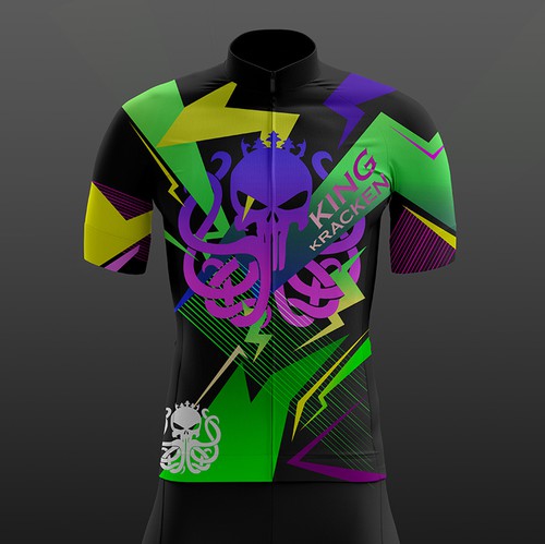 Cycle design with the title 'Cycling Jersey'