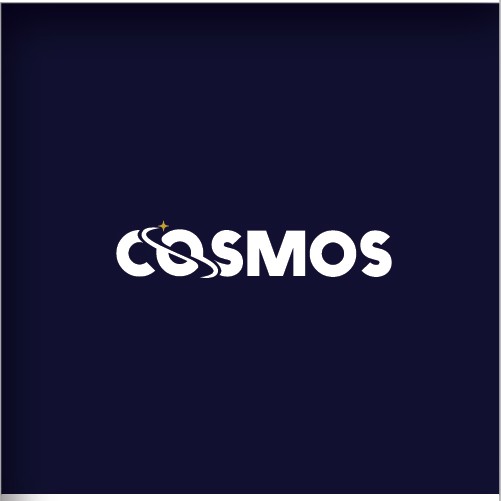 Letter with flowers logo with the title 'Minimalist lettering logo with cosmic elements'
