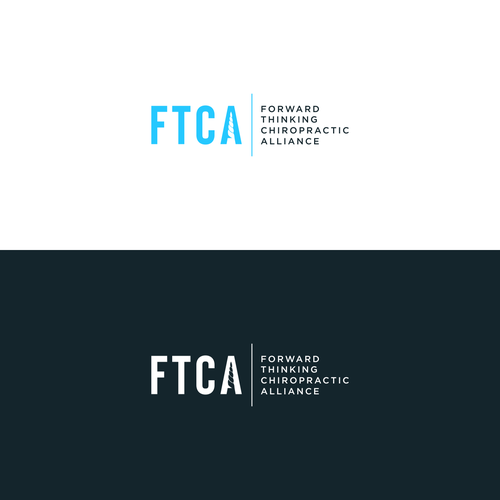 Chiropractic design with the title 'Design concept for chiropractic'