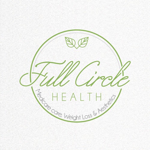 Minimal design with the title 'Minimal Health products logo'