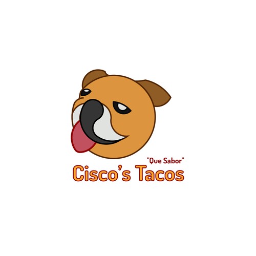 Bulldog logo with the title 'Bulldog Tacos'