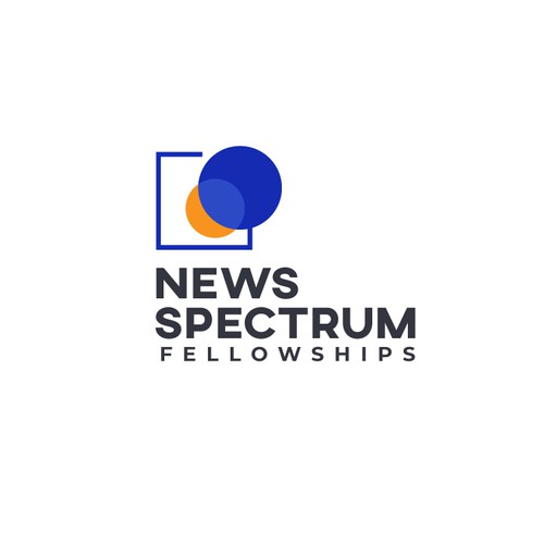 Cultural logo with the title 'Logo Design for NEWS SPECTRUM FELOWSHIPS'