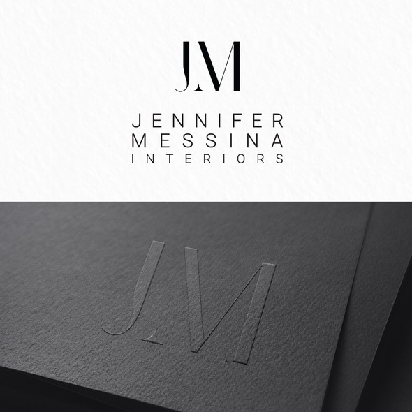Interior design brand with the title 'Jennifer Messina Interiors'