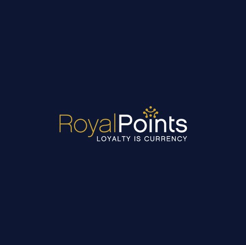 Crypto brand with the title 'Royal Points'