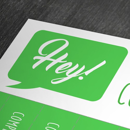 Greeting design with the title 'A card design for a greeting card contest'