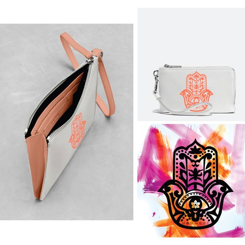 Paintbrush design with the title 'Wristlet for new upcoming Female Fashion company'