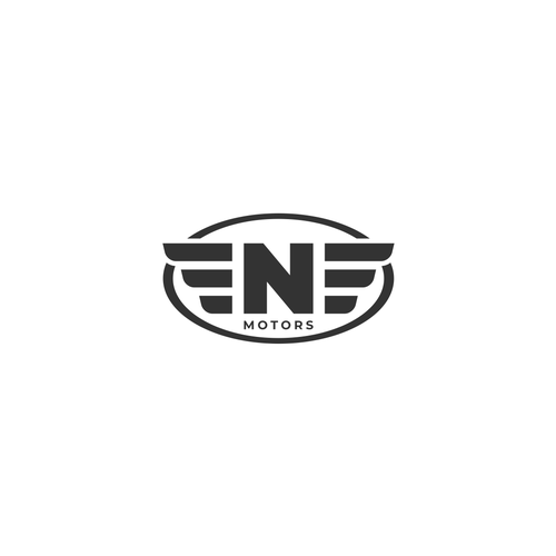 Auto logo with the title 'ENE Motor'