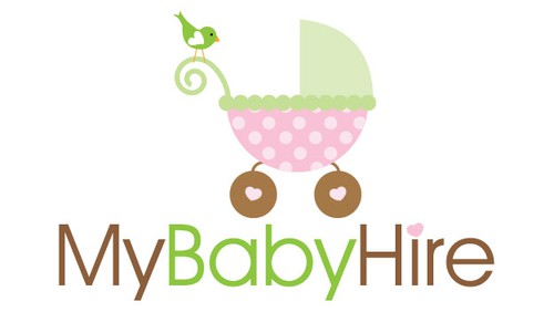 Baby logo with the title 'My Baby Hire'