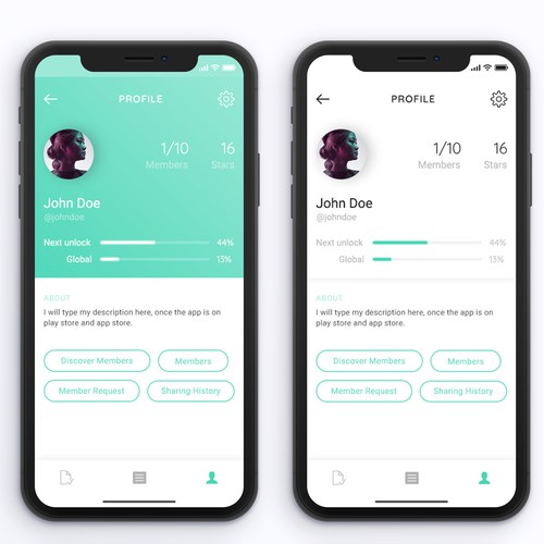 Article design with the title 'Anti-social app'