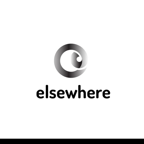 Design with the title 'Elsewhere logo available for sale'