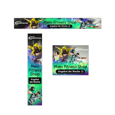 Sporting Goods Web Banners