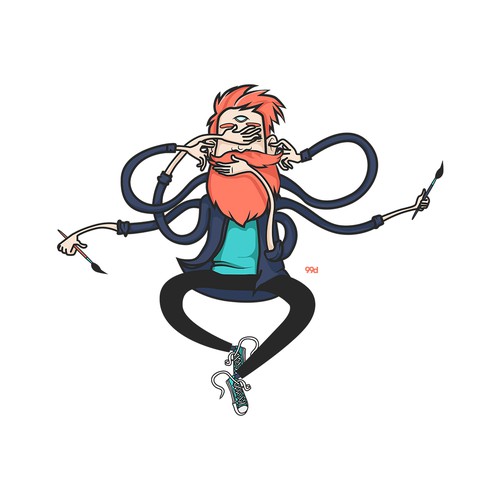 Picture design with the title 'Artist'