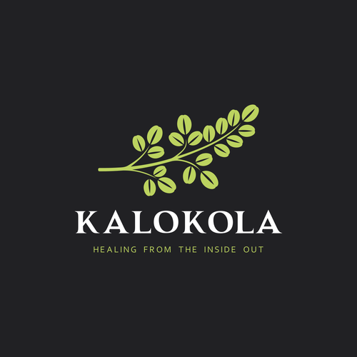 Healing logo with the title 'Logo concept for Kalokola'