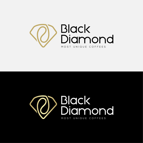 Coffee brand with the title 'Black Diamond - Most Unique Coffees'